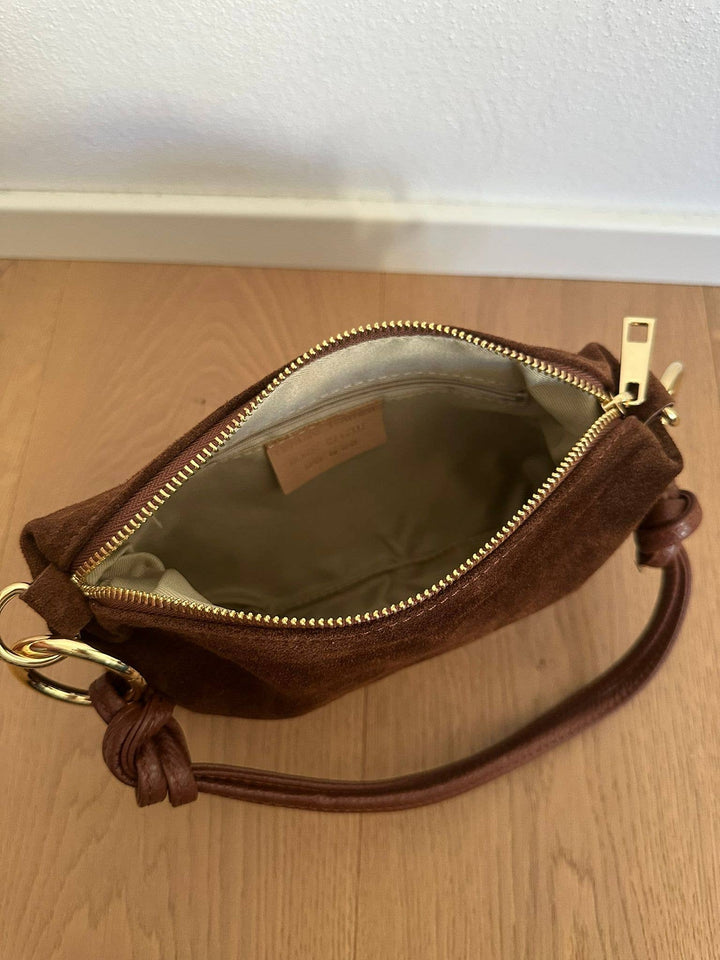 Suede Shoulder Bag