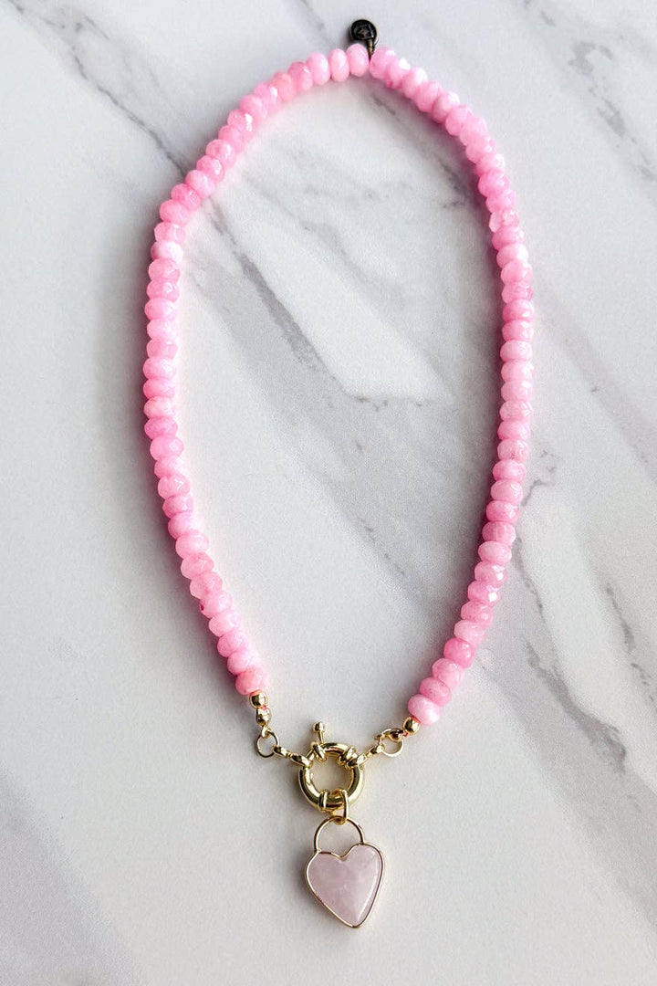 Blush Crush Beaded Necklace