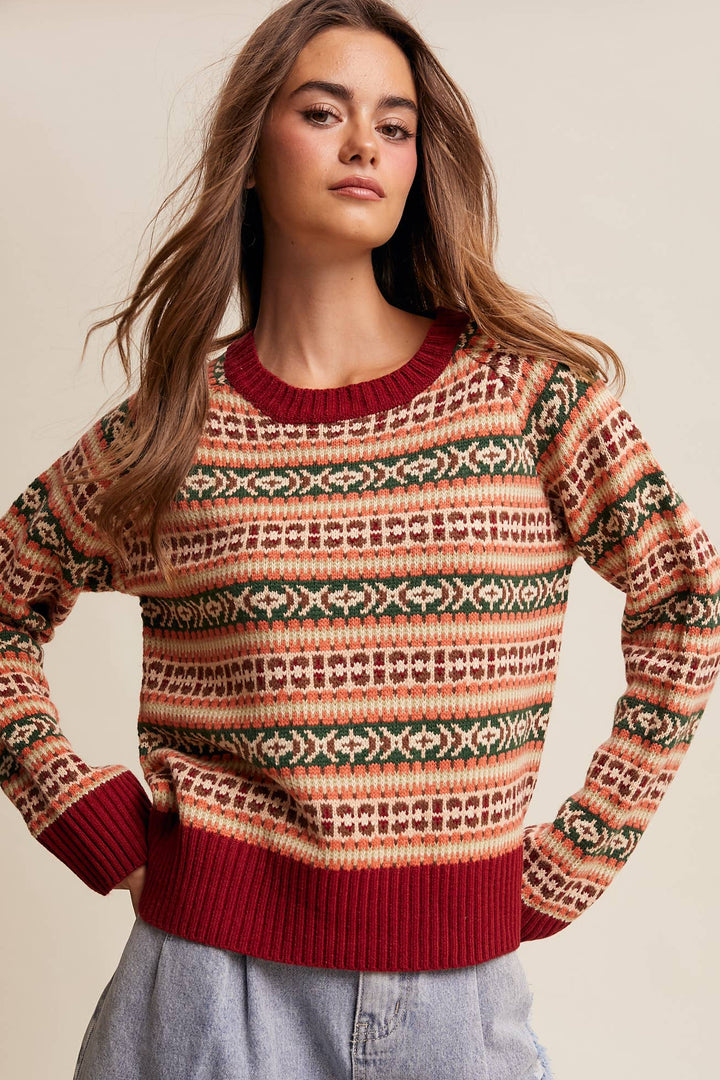 Fireside Fair Isle Sweater