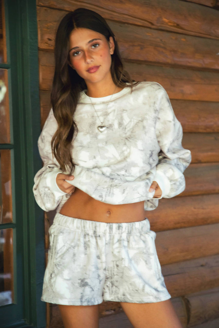 Happy Camper Lounge Shorts {Preorder}