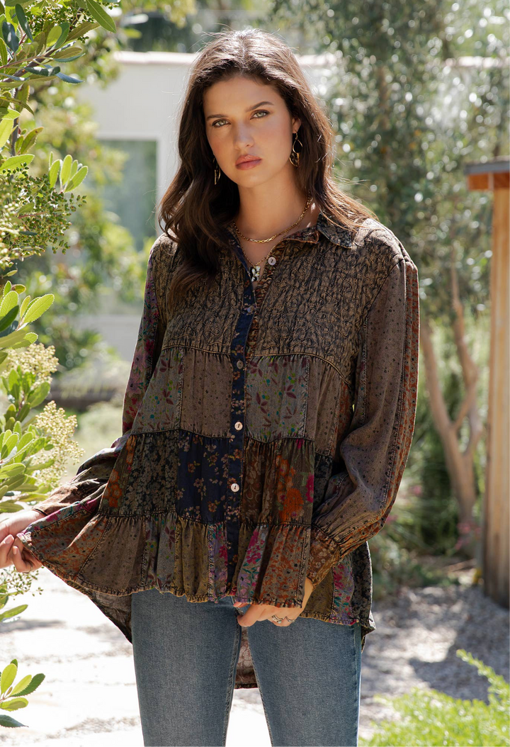 Willow Patchwork Blouse