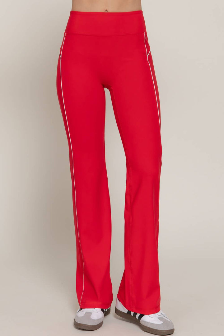 Never Better Piping Detail Pants