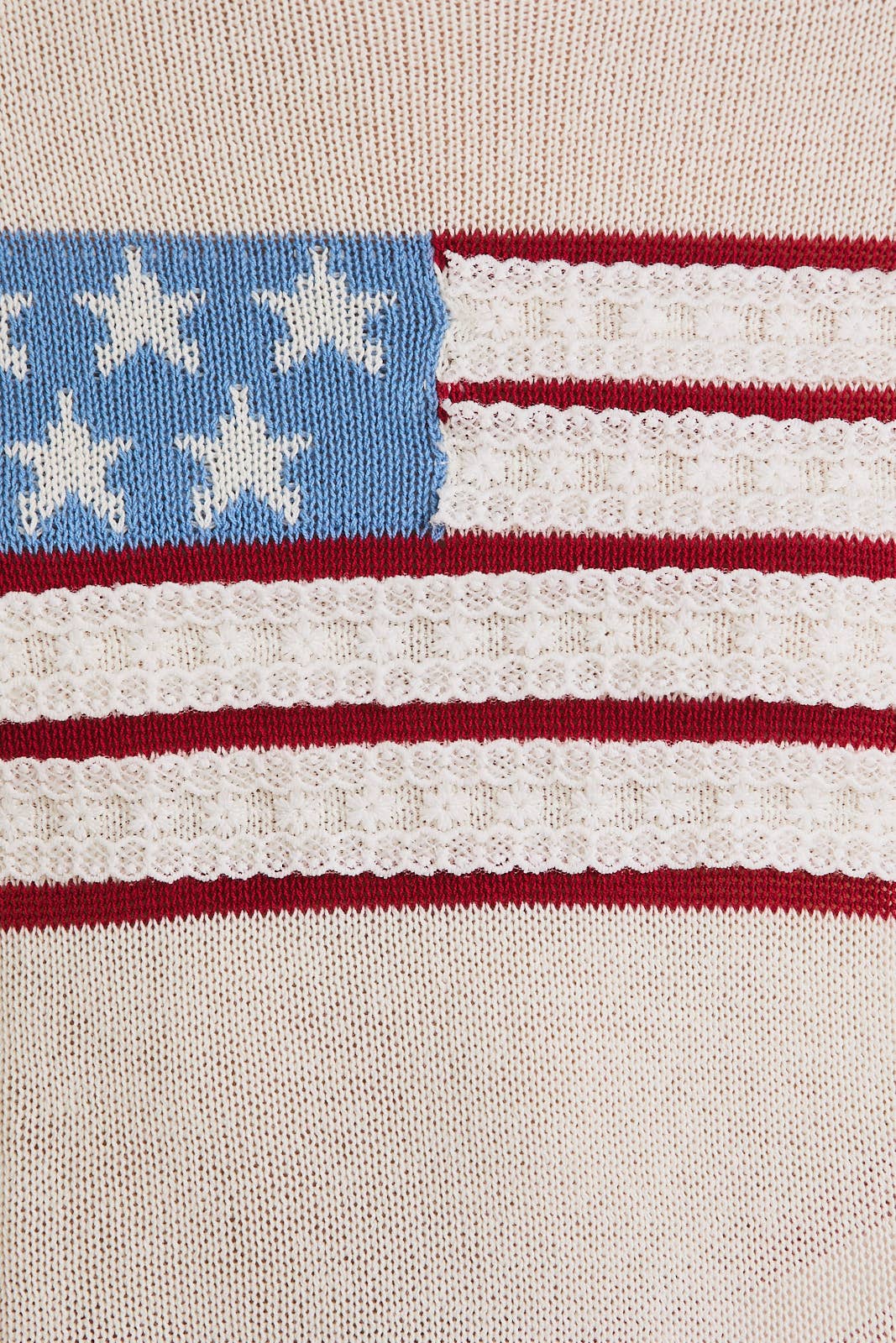Star-Spangled Knit Sweater