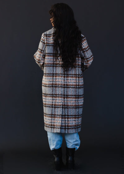 Brooklyn Plaid Coat