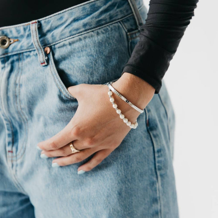 Stella Pearl Bracelet - waterproof