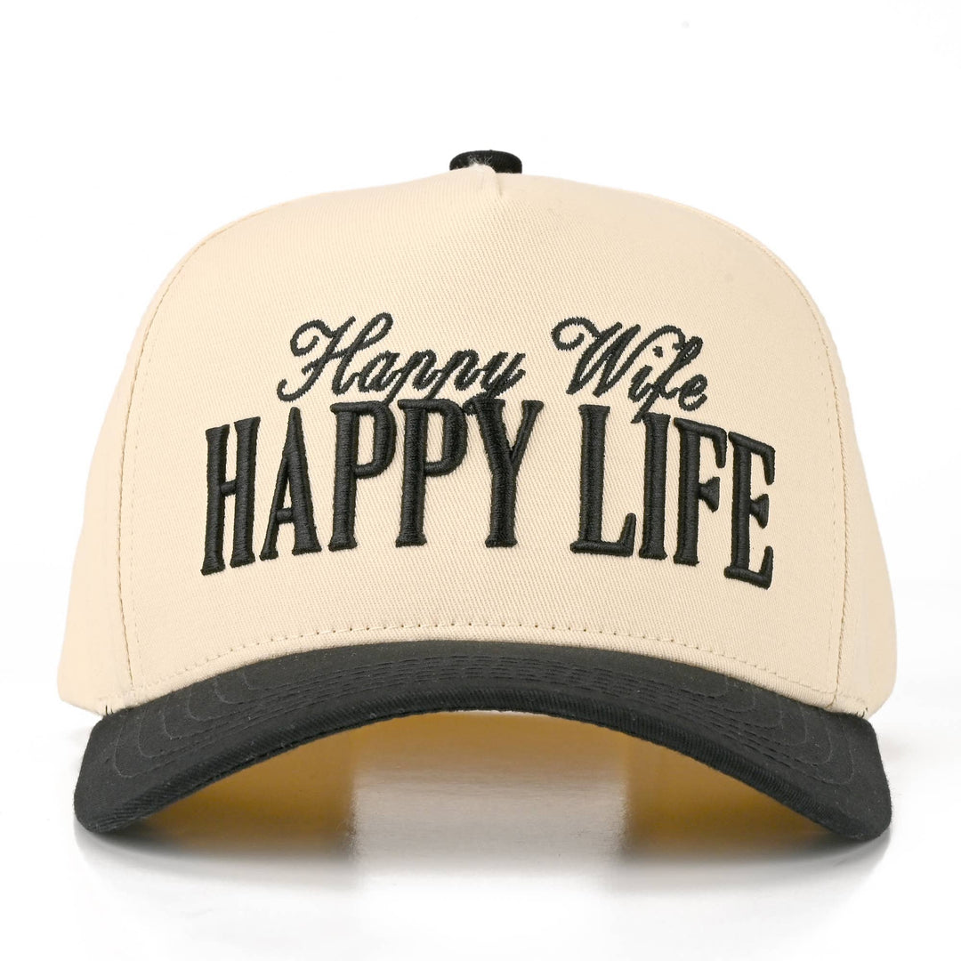 Happy Wife Happy Life Hat