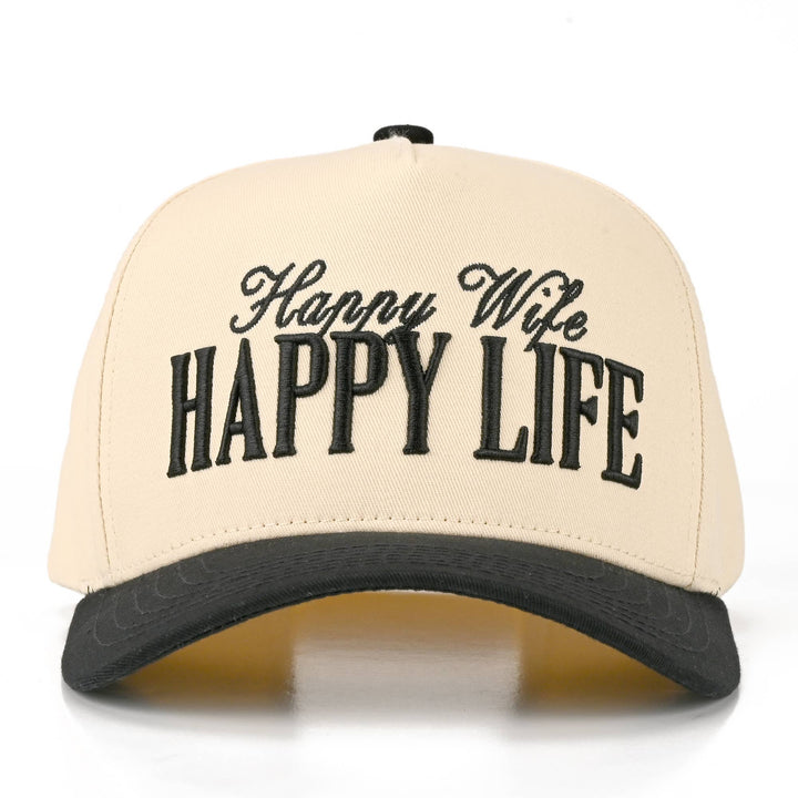 Happy Wife Happy Life Hat