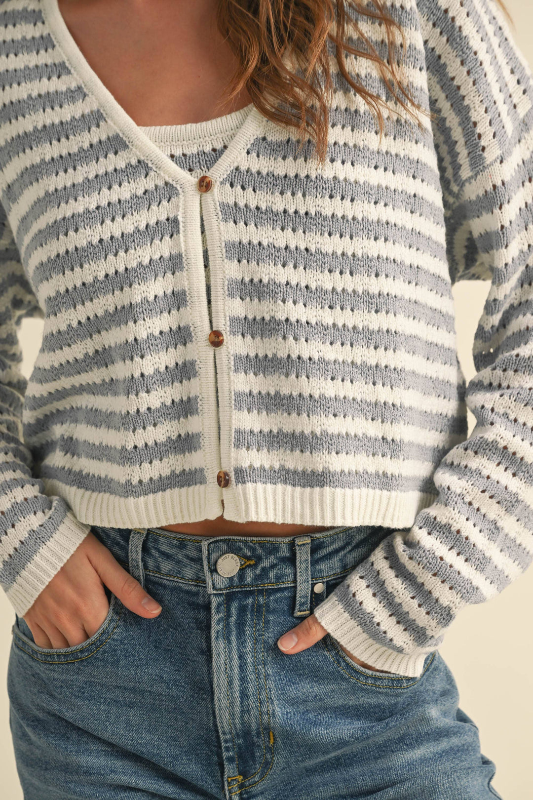 Laken Crochet Cardigan