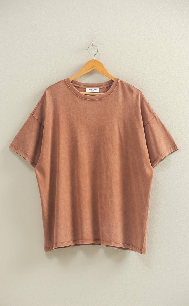Mineral Wash Oversized Tee