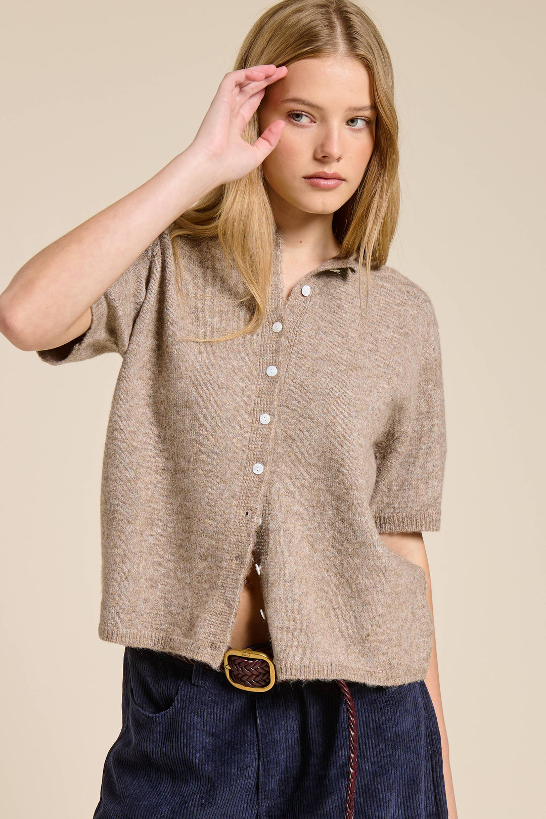 Abbey Short Sleeve Cardigan