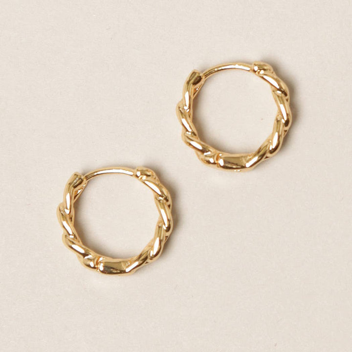 Kate Link Hoop Earrings