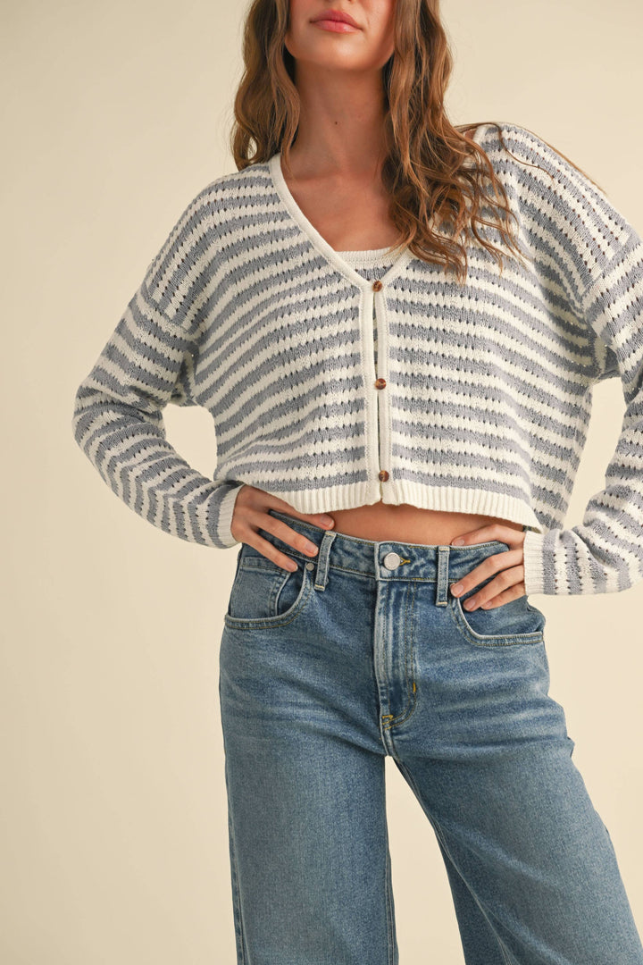 Laken Crochet Cardigan