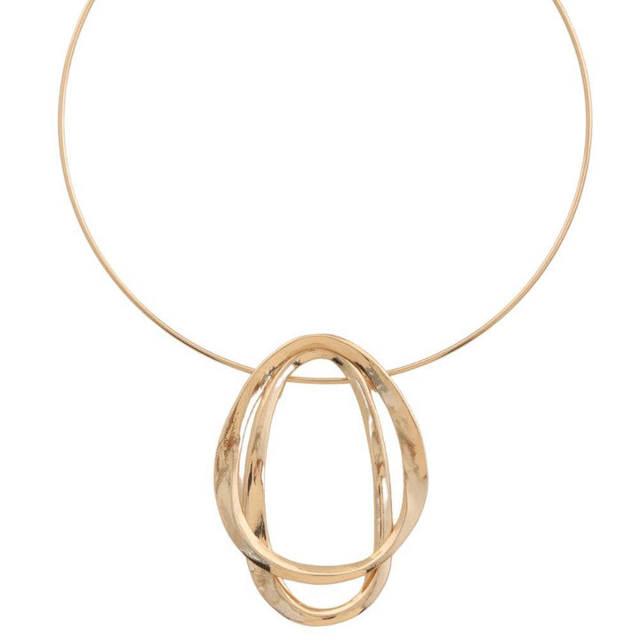 Oval Pendant Necklace