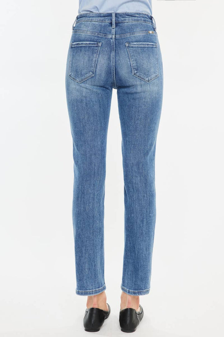 Maddy Slim Straight Jeans