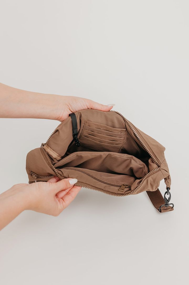 Brixley Crescent Bag - Mocha