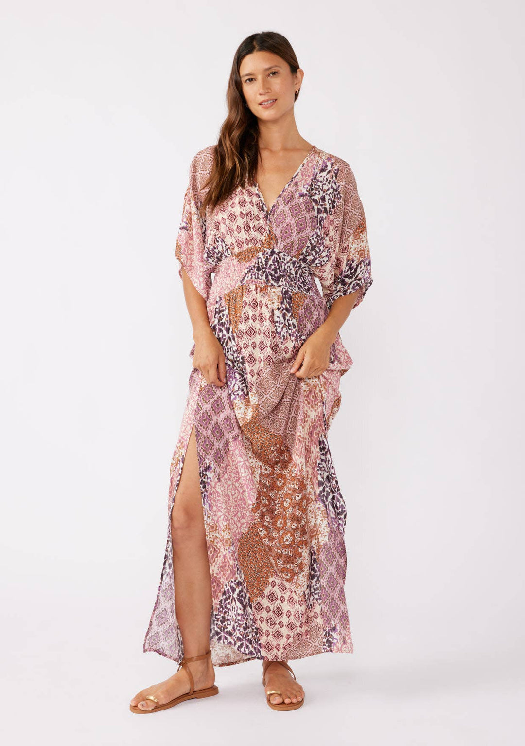 Dreamscape Kimono Maxi Dress