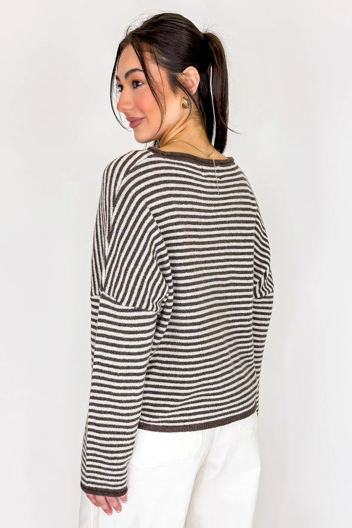 Sawyer Stripe Cardigan