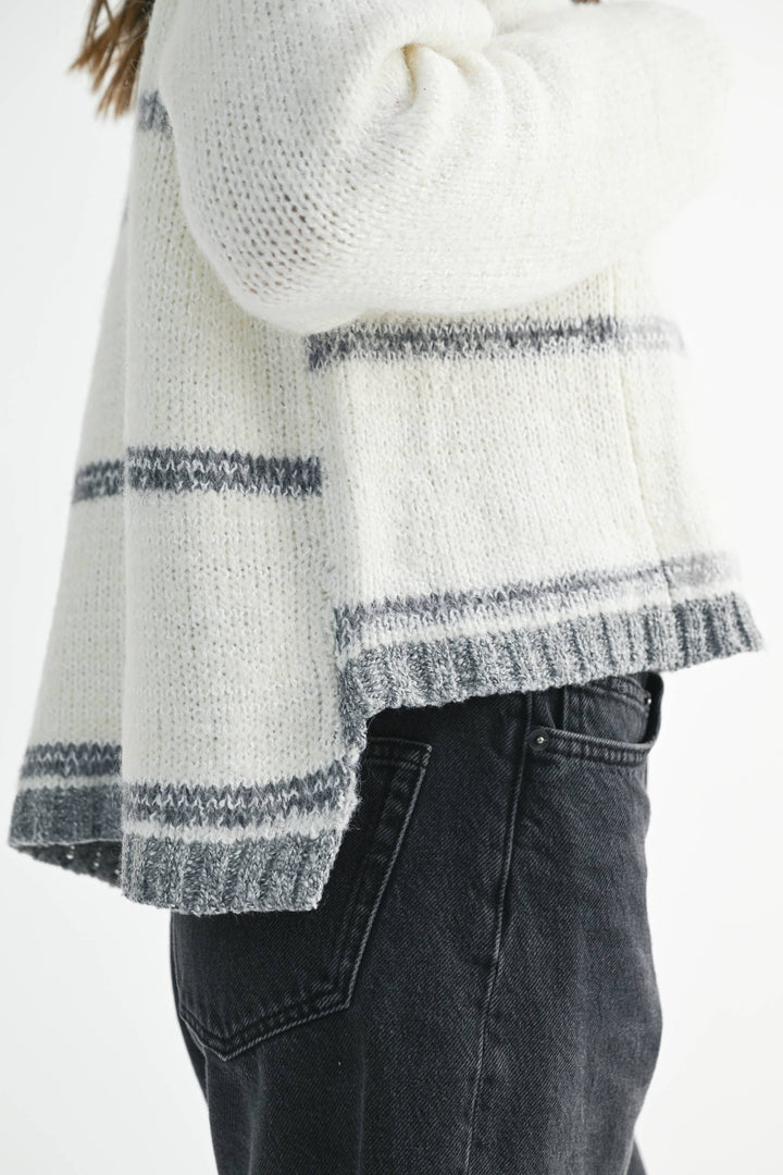 Mona Stripe Pullover Sweater