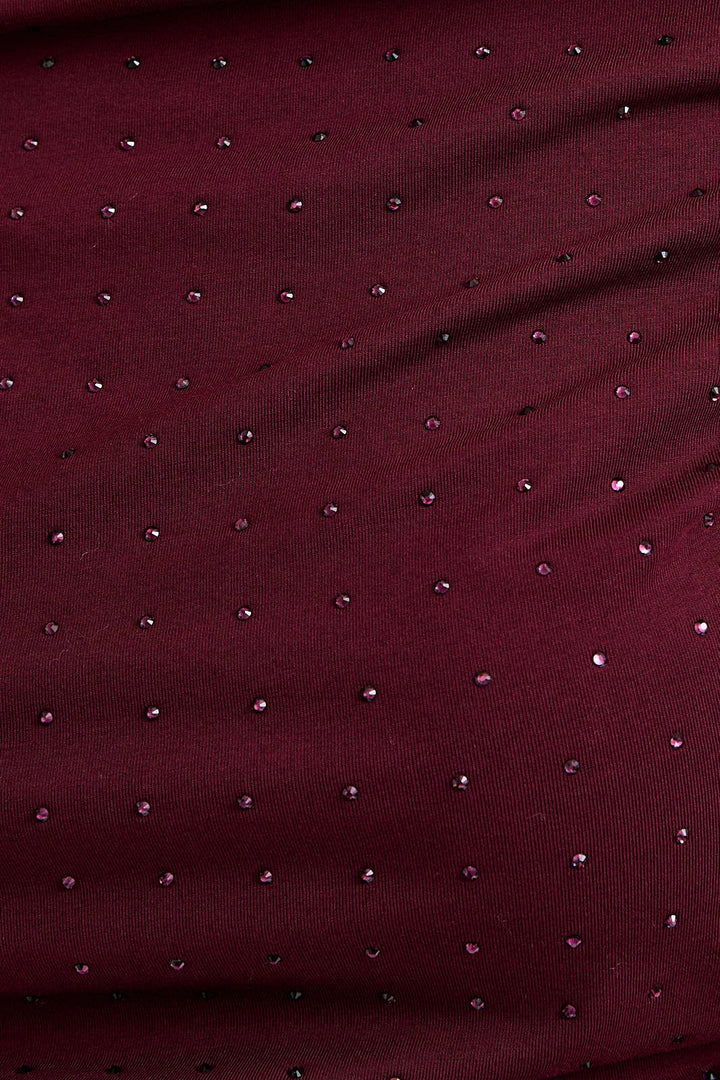 Elara Sparkle Off-The-Shoulder Top