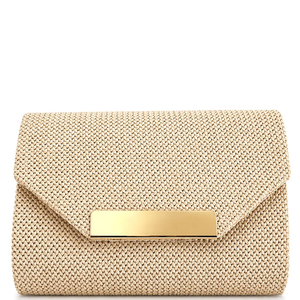 Woven Clutch Bag