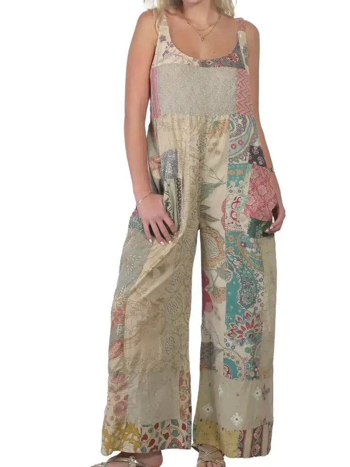 Meadow Patchwork Overalls