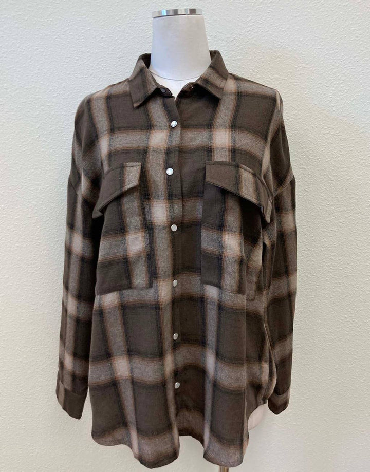 Harvest Moon Plaid Shacket
