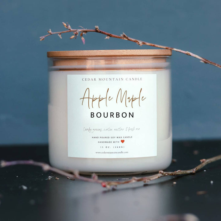 Apple Maple Bourbon - 3 Wick Candle