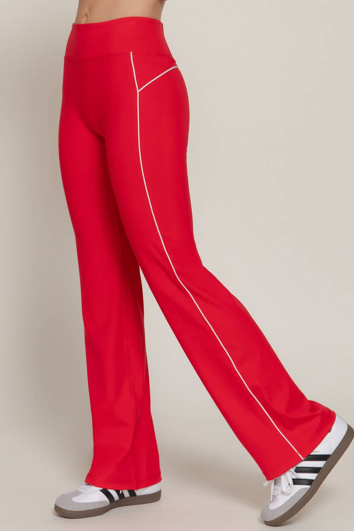 Never Better Piping Detail Pants