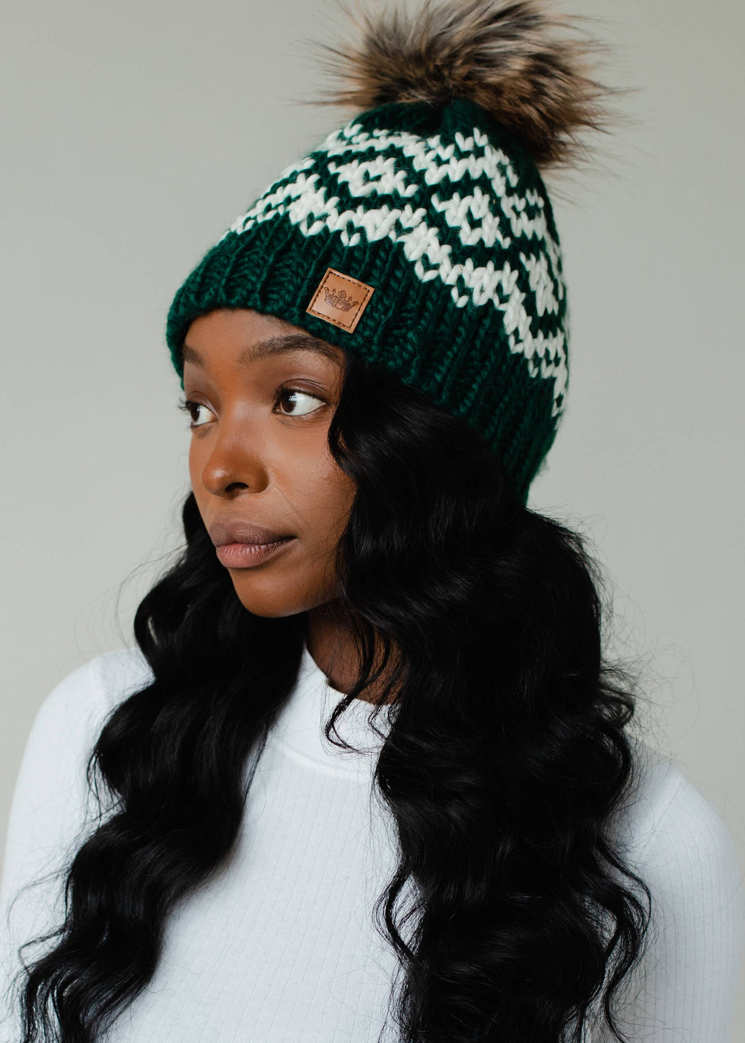 Vail Fleece Lined Pom Hat