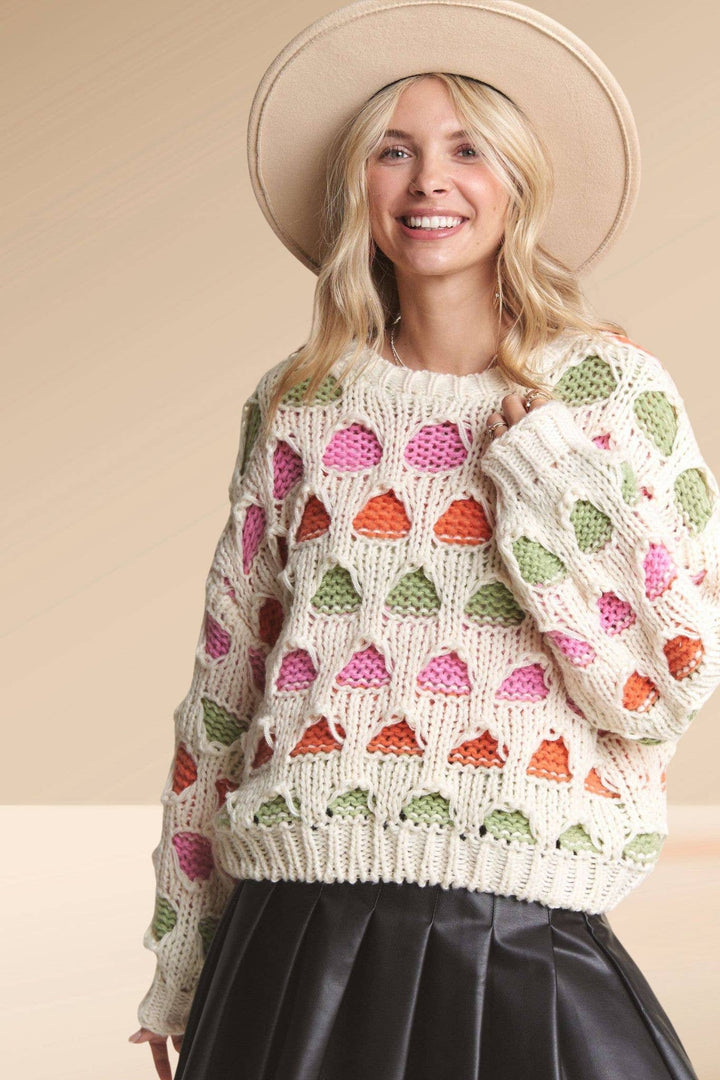 Holly Multi Knit Sweater