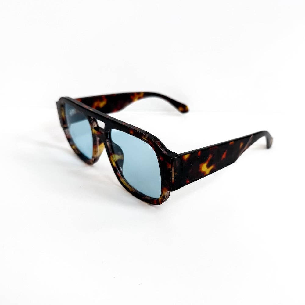 Skye Retro Square Sunglasses