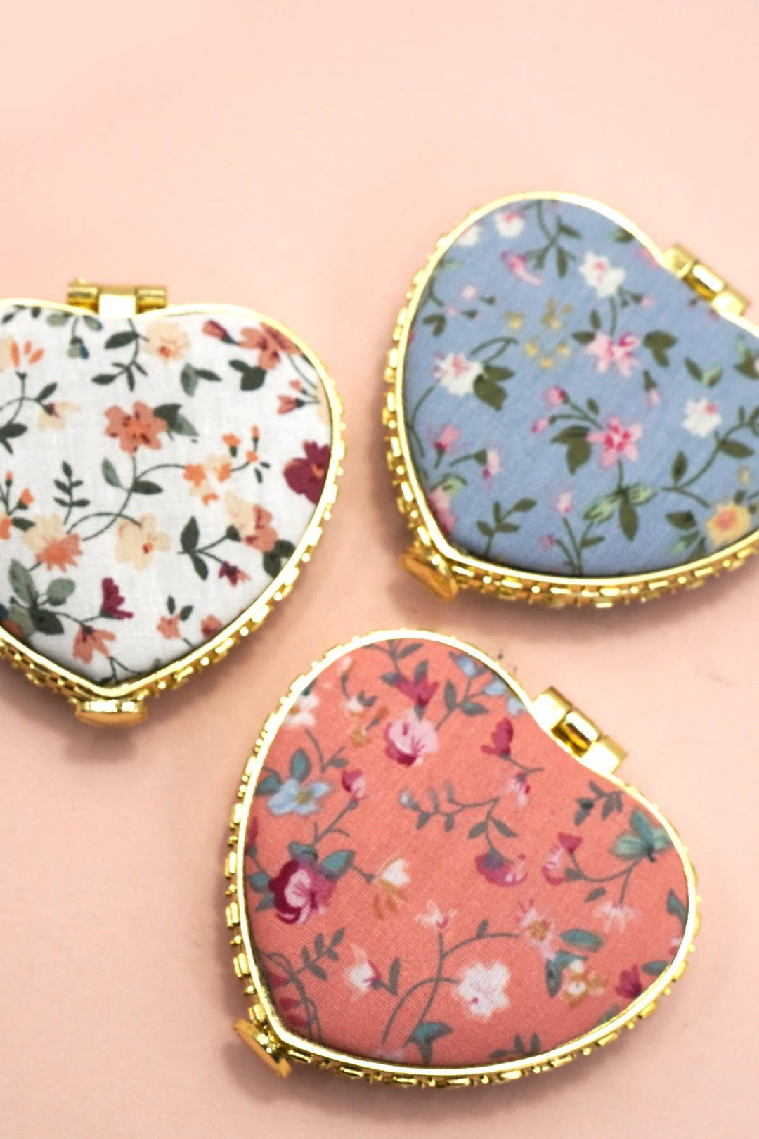 Floral Compact Mirror 🌸