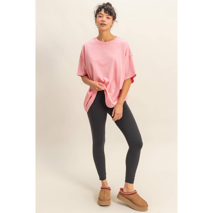 Mineral Wash Oversized Tee