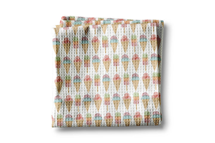Ice Cream Summer Kitchen Towel