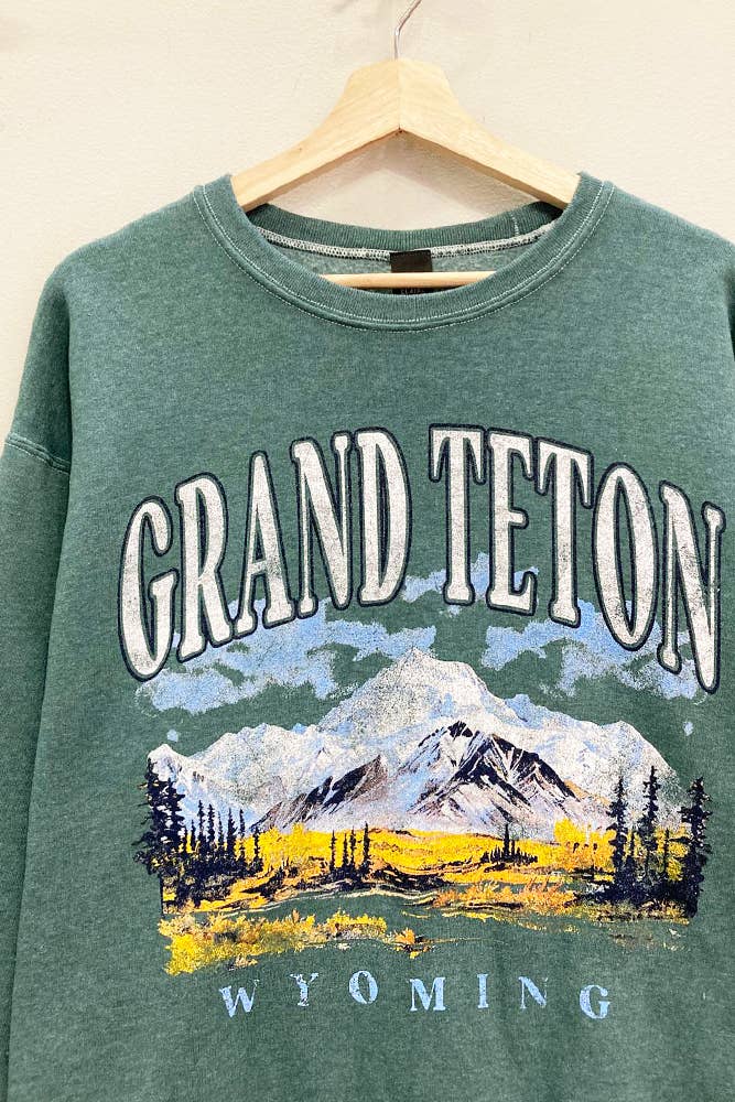 Grand Teton Graphic Sweatshirt {Preorder}