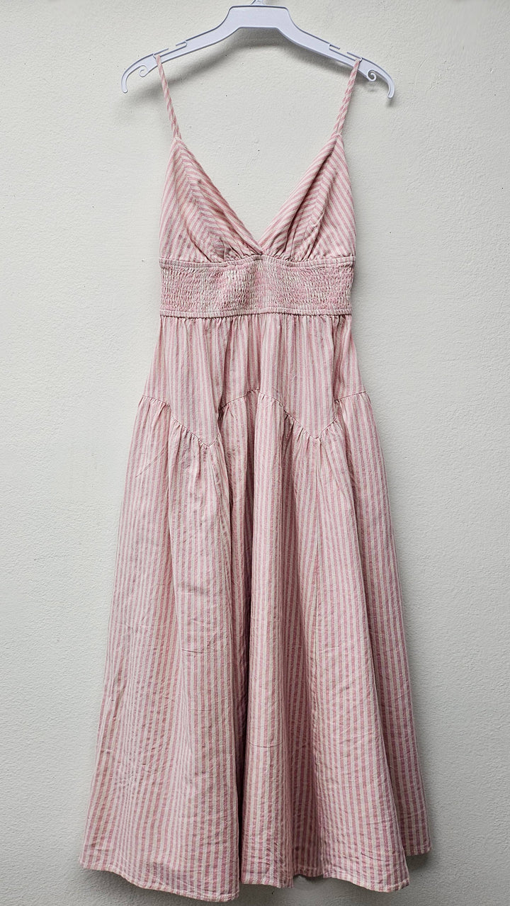 Summer Belle Stripe Midi Dress