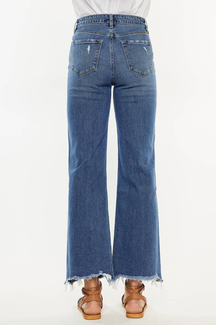 Shannon Slim Wide Leg Jeans