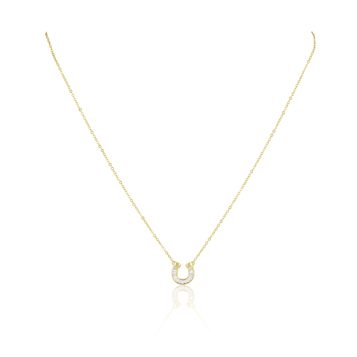 Lucky Luxe Horseshoe Necklace