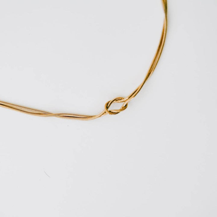 Eternity Knot Necklace - waterproof