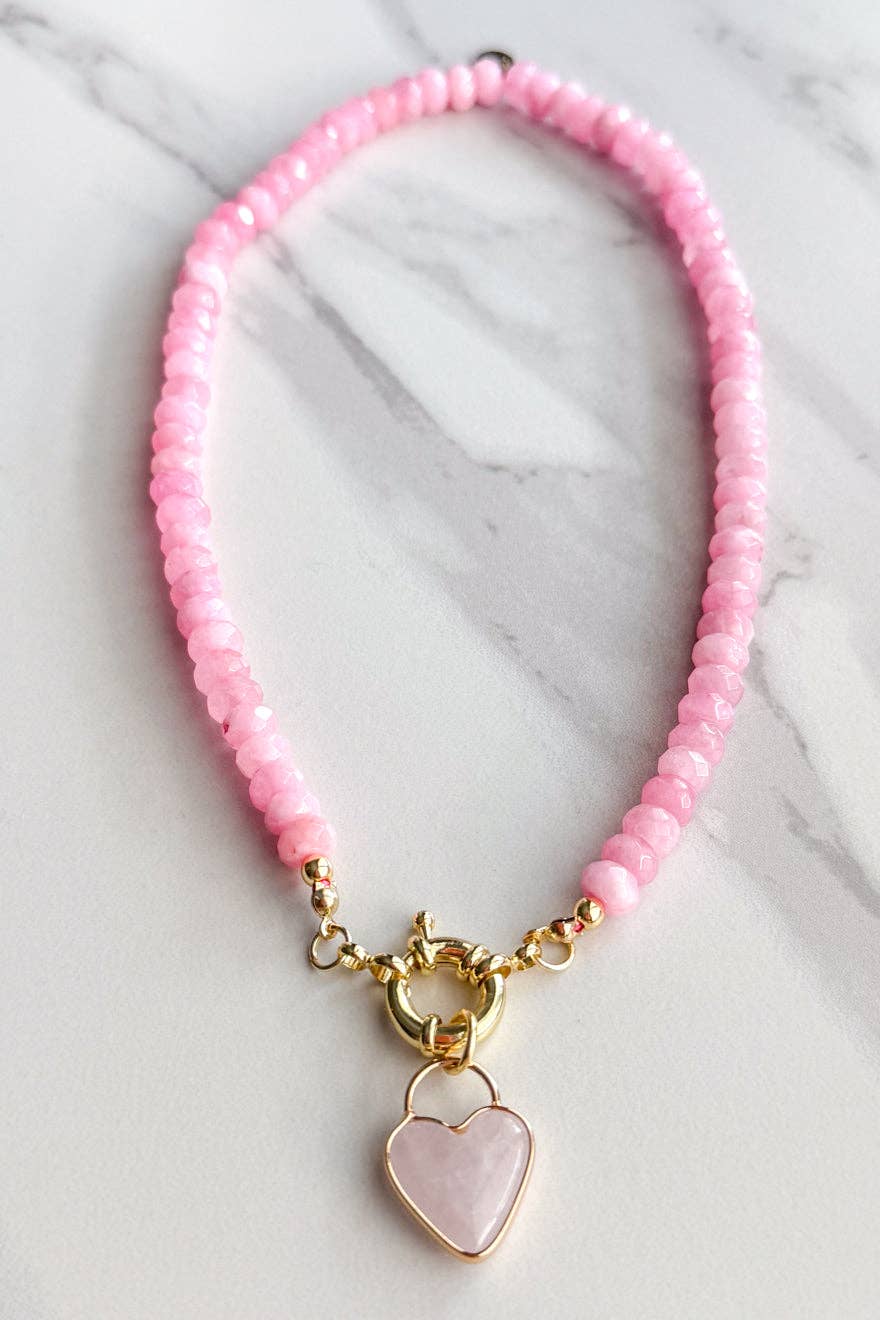 Blush Crush Beaded Necklace