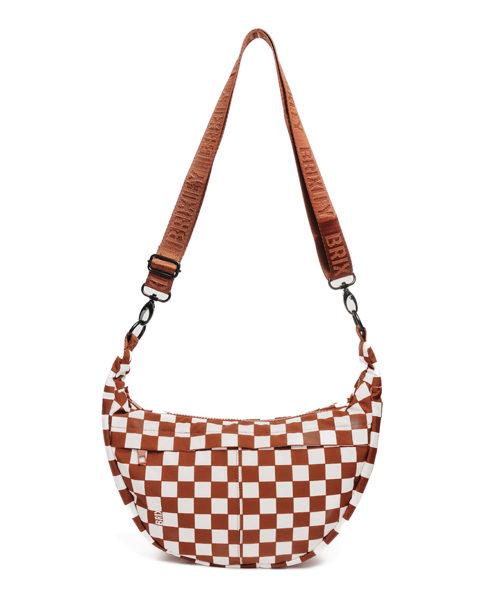 Coco Check Crescent Bag {Preorder}