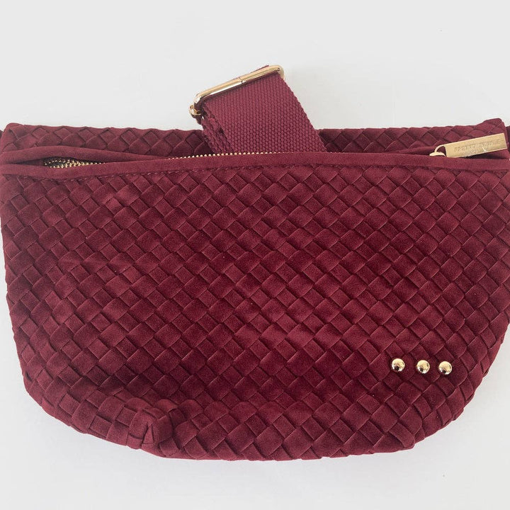 Westlyn Suede Woven Bum Bag