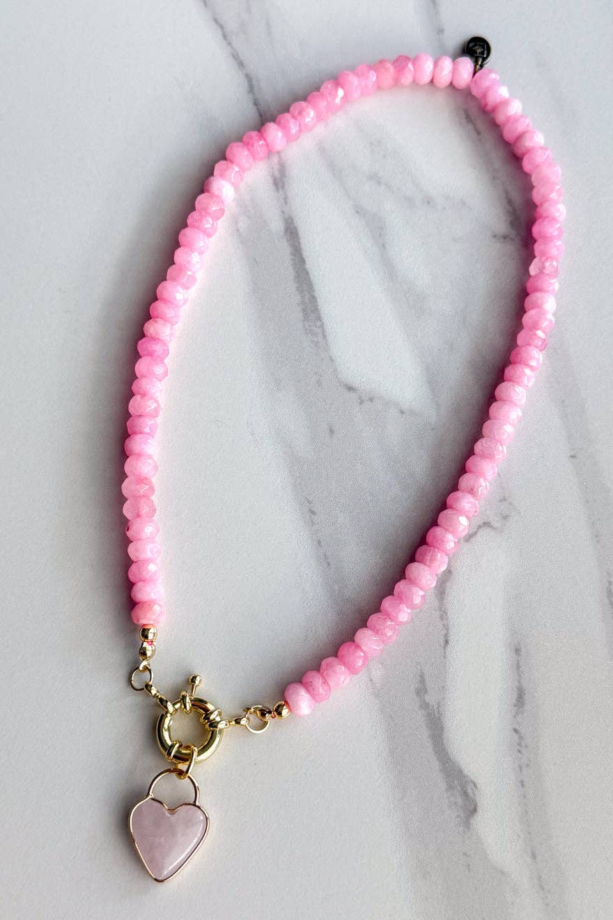 Blush Crush Beaded Necklace