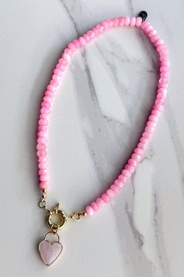 Blush Crush Beaded Necklace
