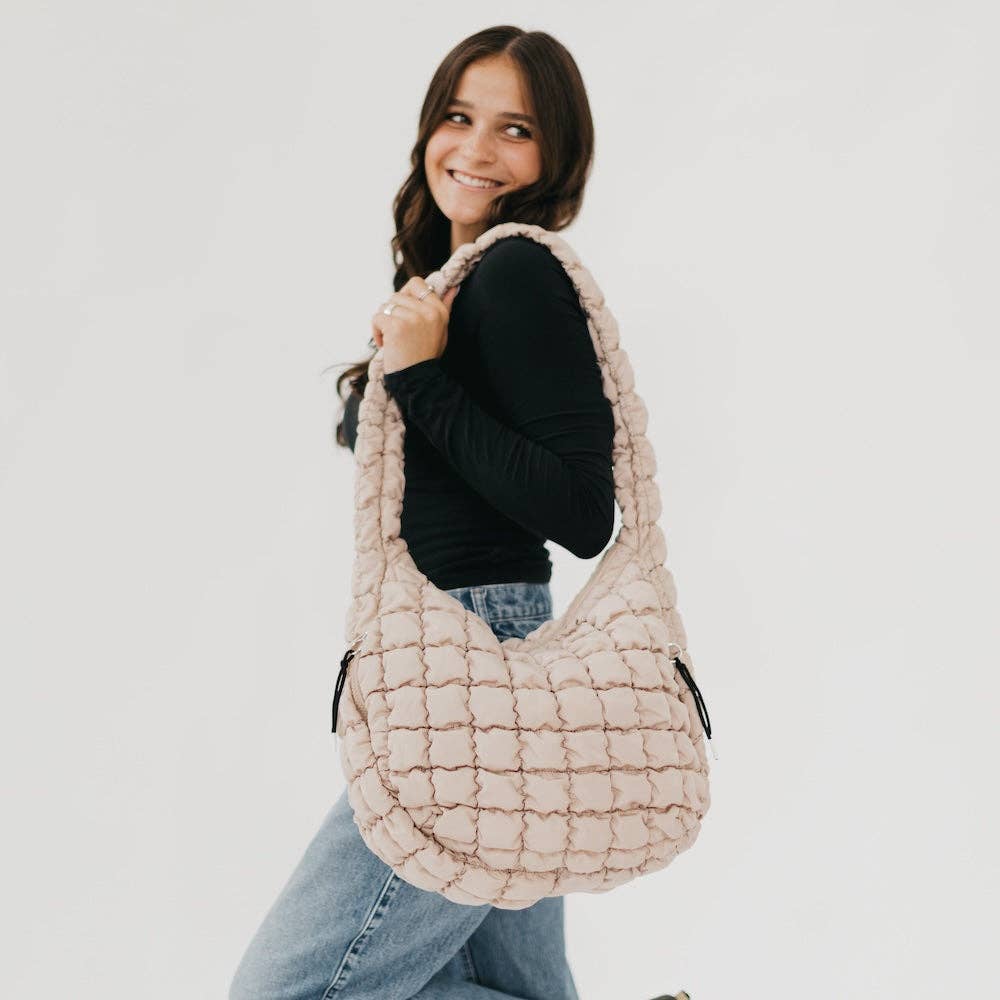 Carmen Quilted Tote Bag Restock