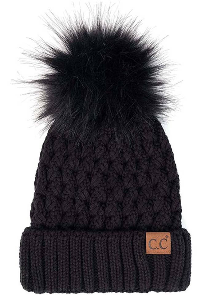 C.C Lattice Stitch Beanie