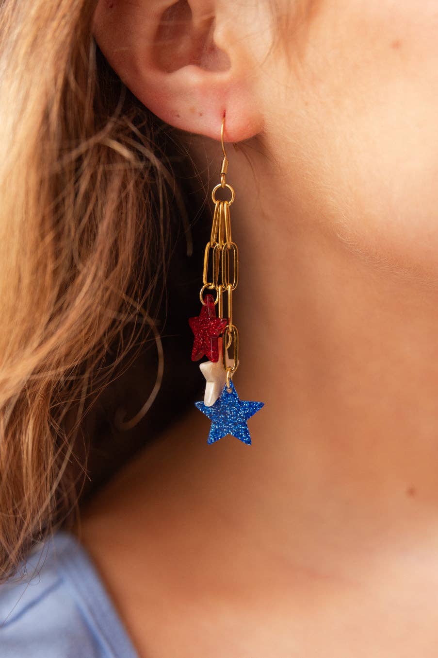 Firework Star Earrings