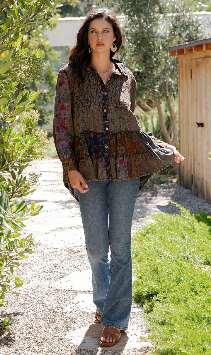 Willow Patchwork Blouse