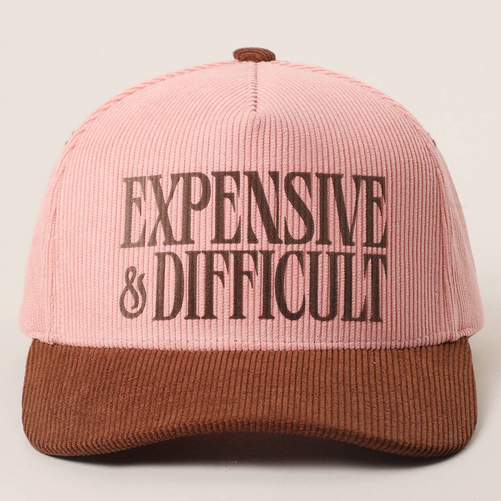 Expensive & Difficult Corduroy Hat