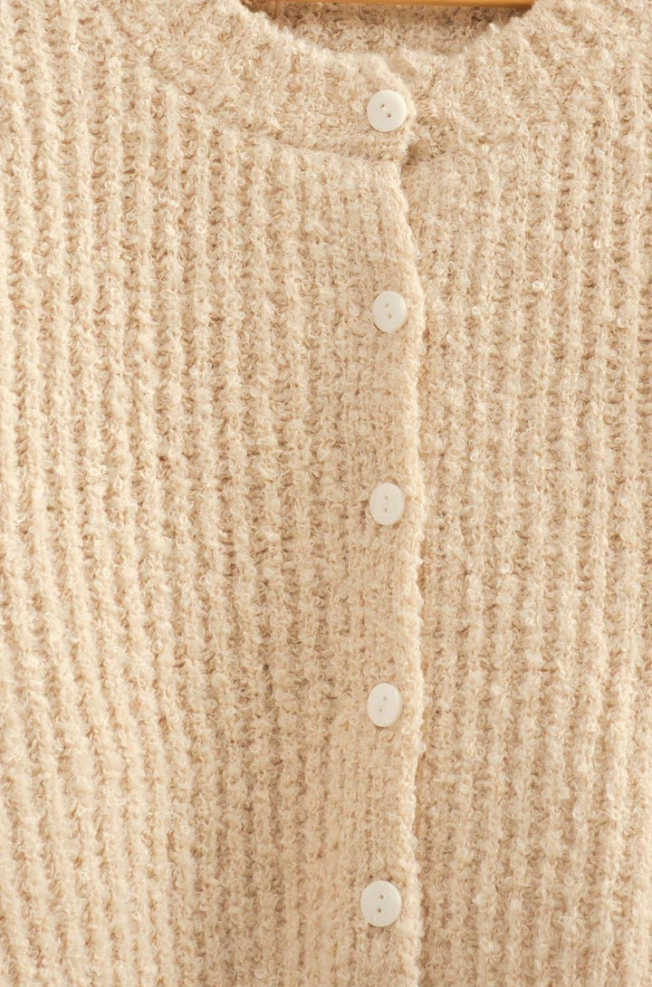 Alpaca Fluffy Cardigan